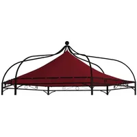 DEGAMO Ersatzdach für Pavillon MODENA, Polyester PVC-beschichtet bordeaux
