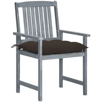 VidaXL Gartenstuhl 57 x 60 x 92 cm grau