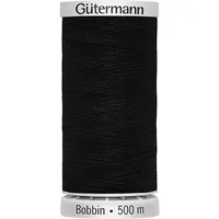 Gütermann Gütermann Bobbin Untergarn, 500 m Nähgarn schwarz
