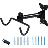 CCLIFE Fahrrad Wandhalterung Faltbar Drehbar Ausziehbar Fahrradhalterung Wand MAX.35kg
