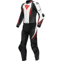Dainese Laguna Seca 5 Lederkombi - Schwarz/Weiß/Rot / 62