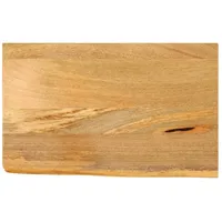 VidaXL Tischplatte mit Baumkante 40x20x2,5 cm Massivholz Mango