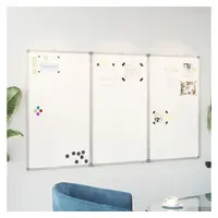 VidaXL Magnetisches Whiteboard Klappbar 120x80x1,7 cm Aluminium