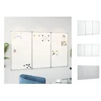 VidaXL Magnetisches Whiteboard Klappbar 180x80x1,7 cm Aluminium