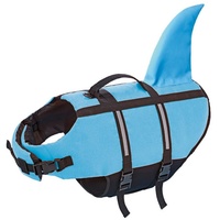 Nobby Hunde Schwimmweste Sharki mit Haiflosse hellblau