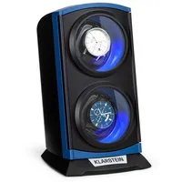 Klarstein St. Gallen Premium Uhrenbeweger, 2 Uhren, 4 Geschwindigkeiten,