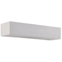 LINDBY Wandleuchte, Arya, up/down, weiß, Gips, G9, 2-flg., bemalbar