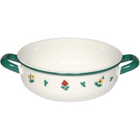 RIESS Bauernschüssel Ø18cm Gmundner Streublumen Emaille