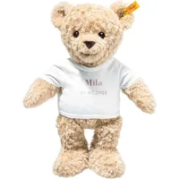 Steiff Teddybär zur Geburt, beige mit T-Shirt 32 cm