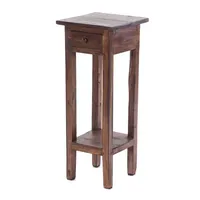 DESIGN DELIGHTS TELEFONTISCH Braun, Holz, 45x64x34 cm, Wohnzimmer, Wohnzimmertische,