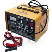 Wiltec Batterieladegerät 12V 24V 16A Ladegerät für Motorräder, Kfz,