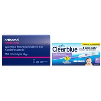  Orthomol Natal pre Kapseln 30 Stk. + Clearblue Ovulationstest