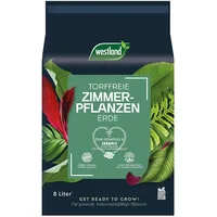 Westland Zimmerpflanzen Erde, torffrei 8 l – Erde mit