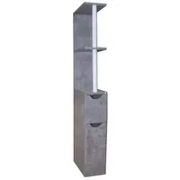 Hti-Living Raumteilerregal 118 cm Thekla Beton