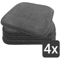 Trisens Nika Stuhlkissen 40 x 40 cm Grau