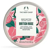 The Body Shop British Rose Körperbutter 24h, 1er Pack