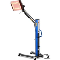 MSW Infrarot-Lacktrockner - 4 x 1000-W-Strahler - Höhe: bis