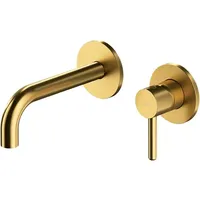 Omnires Y Waschtischarmatur Gold gebürstet