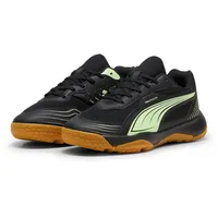 Puma Solarflash III Hallenschuhe Kinder 01 black/fizzy apple 31