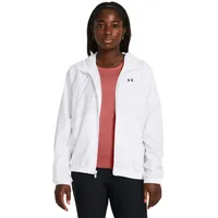 Under Armour SportStyle Windbreaker Jacke Damen 100 white/black XS