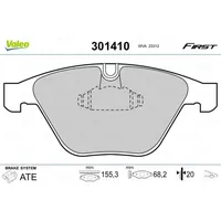 Valeo Bremsbelagsatz, Scheibenbremse