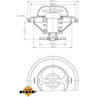 NRF Thermostat, Kühlmittel 725070