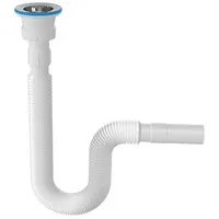 Belvit Sifon Flex 1 1/4" Ø32/40 (391-801mm) Geruchsverschluss Siphon