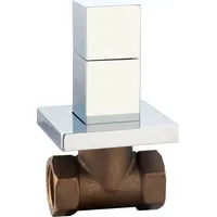 Aloni Absperrventil Unterputzventil Wandventil Eckventil Messing 1/2" quadratisch