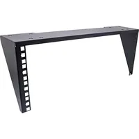 InLine 19" Rack zur Untertisch-Montage, 4HE, schwarz,