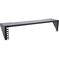 InLine 19" Rack zur Untertisch-Montage, 2HE, schwarz