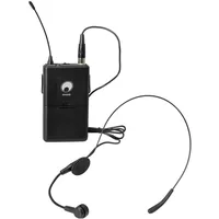 Omnitronic WAMS-12 Taschensender inkl. Kopfbügelmikrofon 863MHz