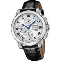 Jaguar Leder schwarz Le Chronographe Armbanduhr UJ975/2