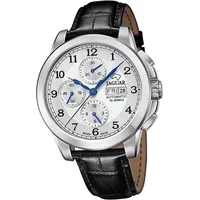 Jaguar Leder schwarz Le Chronographe Armbanduhr UJ975/1