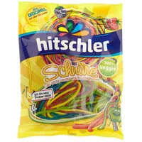 Hitschies Hitschler Fruchtgummi-Schnüre 4 Farben, 125g