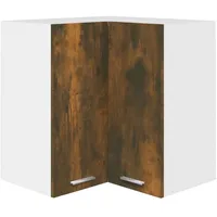 VidaXL Eck-Hängeschrank Räuchereiche 57x57x60 cm Holzwerkstoff