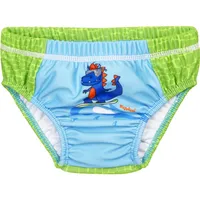 Playshoes UV-Schutz Windelhose Dino blau-grün, 74/80