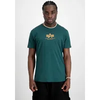 Alpha Industries Basic Ml Kurzarm-T-Shirt Force Green XL