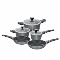 STONELINE Imagination PLUS Kochgeschirr-Set, 8-tlg., mit abnehmbaren Griffen