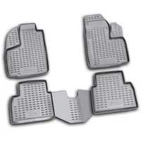Element Gummimatten Passgenaue Fußmatten FIAT Doblo Panorama 2001-2014 4tlg