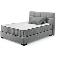 Stella Trading Mid.you Boxbett Anthrazit, - H4, 9-Zonen, 140x200,