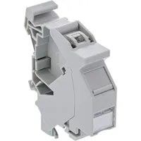 InLine Cat.6A Keystone SNAP-In Modul für Hutschiene, 10 Gbit/s