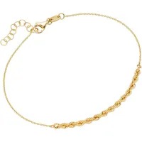 FIRETTI Armband »Schmuck Geschenk Gold 375 Armschmuck Armkette Goldarmband«,