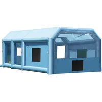 Vevor Aufblasbare Lackierkabine, 9 x 4,8 x 3,6 m,