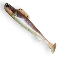 Lurejunks Gummiköder, - Finisher 8cm - Dark Pearl braun|beige