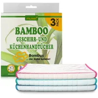 Muxel Bambus Tücher - Bambus Geschirrtücher - Extra saugfähiges