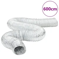 VidaXL Lüftungsschlauch Aluminium 6 m Ø20 cm
