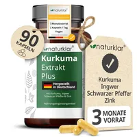 Naturklar Kurkuma Extrakt Kapseln 52 St