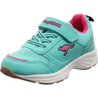 KangaROOS K-NI Keno EV Sneaker, Ocean/Daisy pink, 30 EU