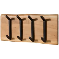 MASSIVMOEBEL24.DE Wandgarderobe Melbourne 60 x 25 x 3 cm