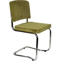 ZUIVER Ridge Kink Esszimmerstuhl Polyester grün 2